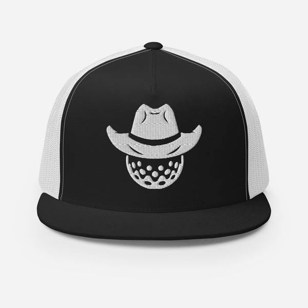 Reride Black and White Mesh Hat