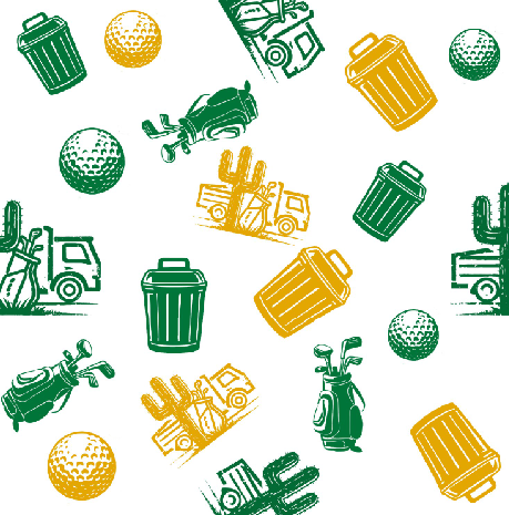 White Sleeveless Cactus N Dumpster Truck Open