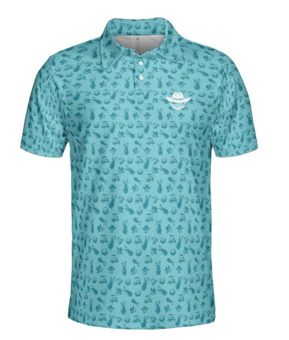 Golf Days Light Blue Polo