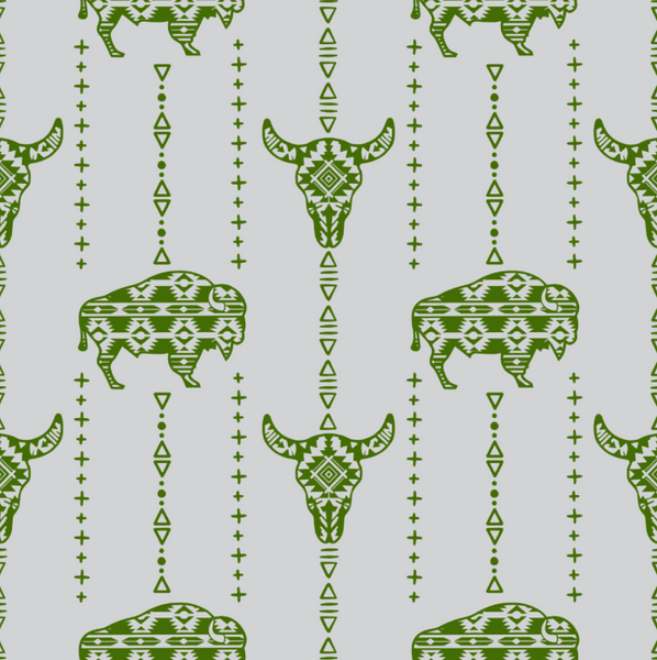 Bison and Skulls Polo