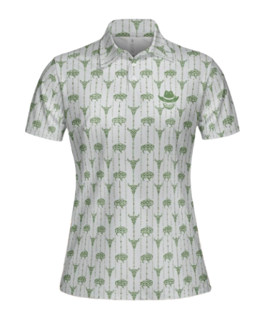 Bison and Skulls Polo