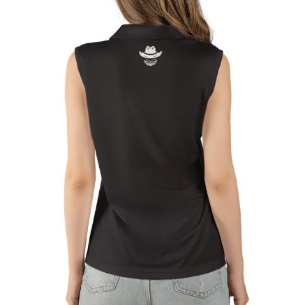Solid Black Sleeveless
