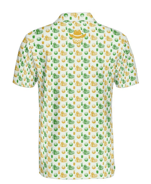 Cactus N Dumpster Truck Open Light Green Polo