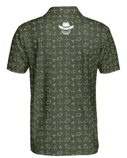Bison Dark Green Polo