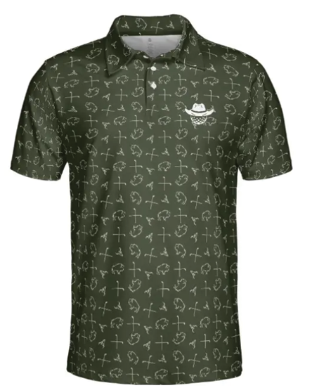 Bison Dark Green Polo